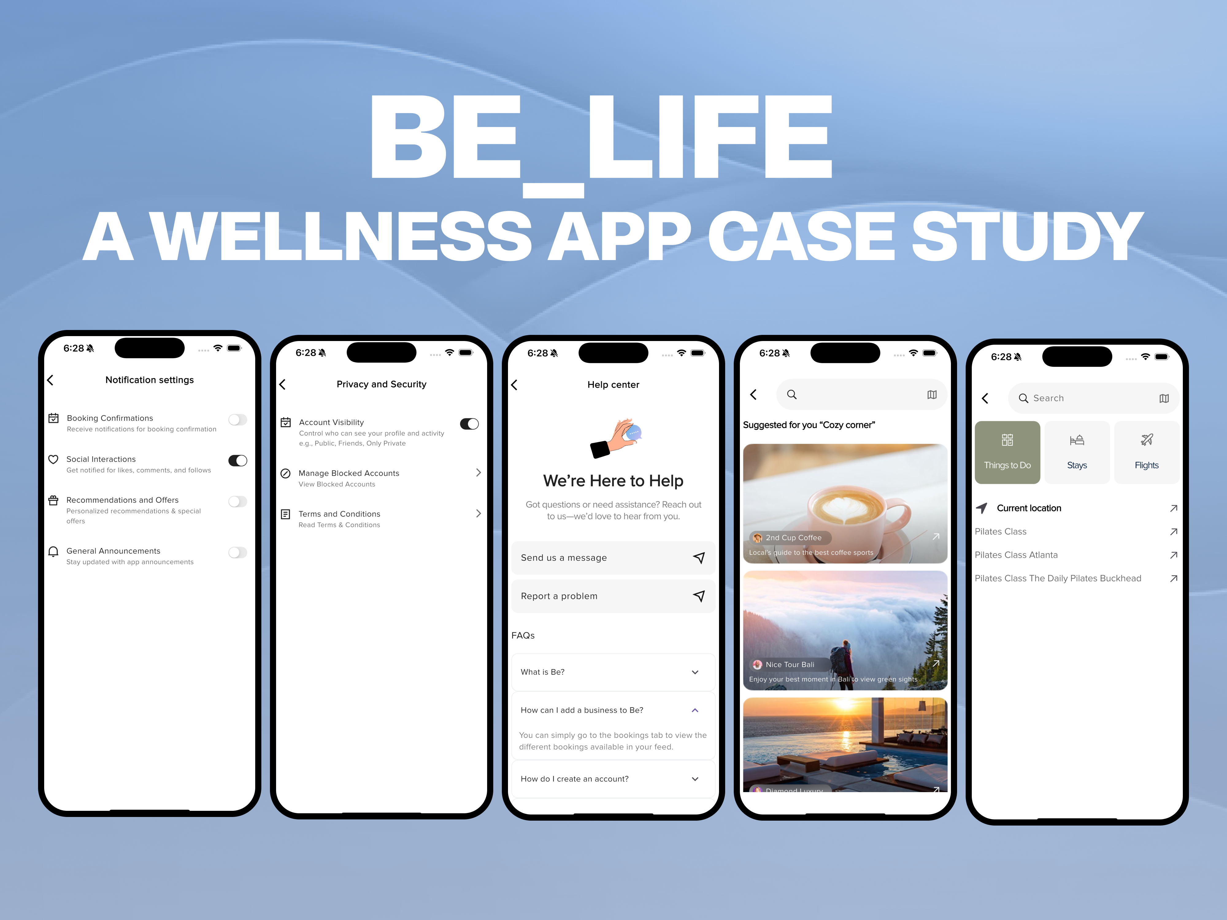 Be Lifestyle App Screenshot 3